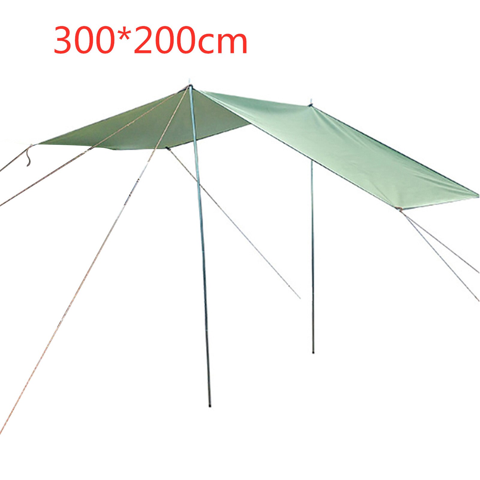 Car Awning Folding Waterproof Car Shade Sunshade Garden Umbrella Travel Camping Tent Tarp Automobile Side Rooftop Rain Canopy: 300x200cm