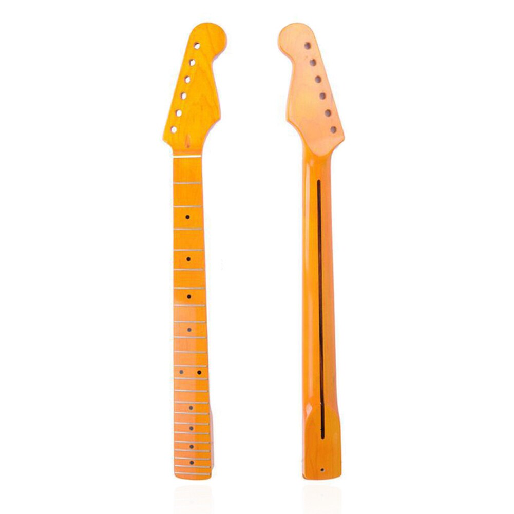 22 Frets Replacement Maple Neck Fingerboard Strat ST Stratocaster with Back Midline electric guitar replacements guitar supplies