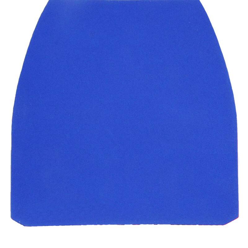 Espinillas de goma para ping pong de goma Sanwei, Blanco nacional con pastel, esponja azul, tenis de mesa