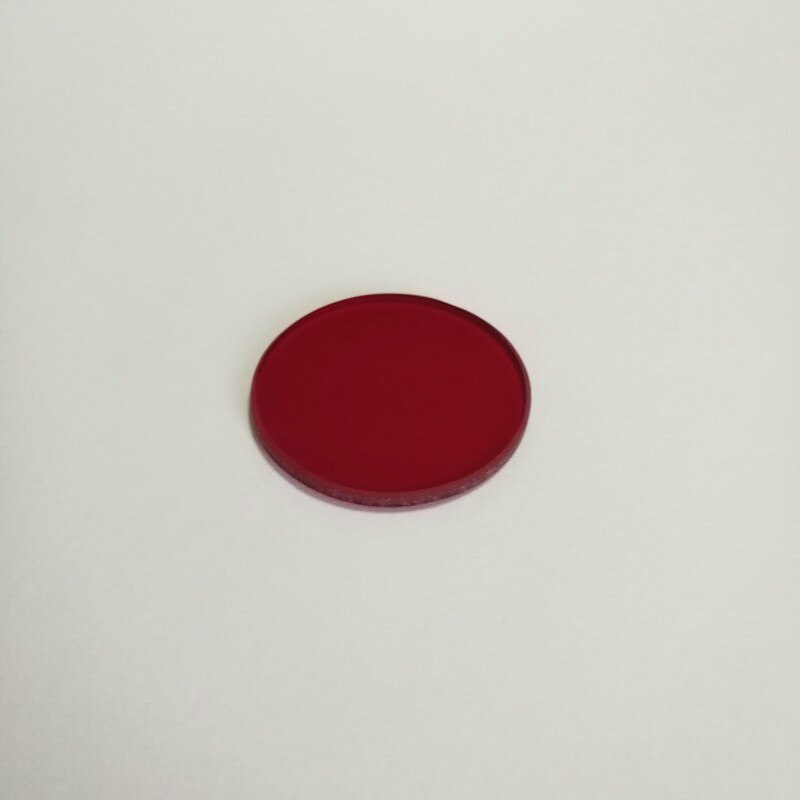 28.5*2Mm 650Nm Red Glass Filter Lens Hb650 Infrared Transmission Ipc Fill Light Detection