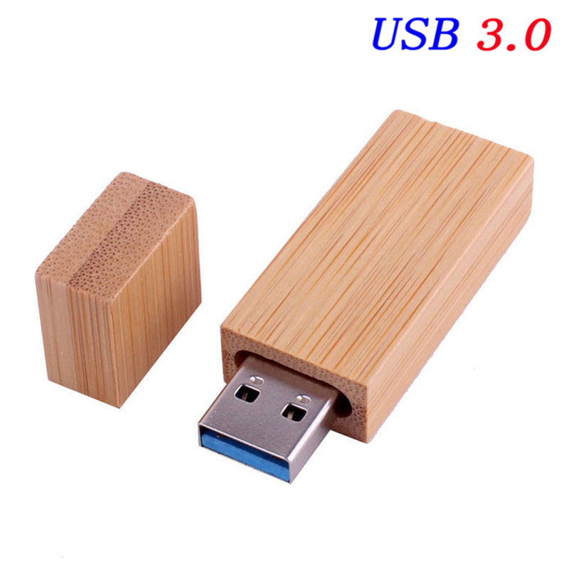 gratis tilpasset logo høyhastighets usb-minnepinne i tre 3.0 stk. 128gb stk. bryllupsminnepinner 64gb stk . fotominnepinne u-disk 16gb 32gb: Sølv / 64gb
