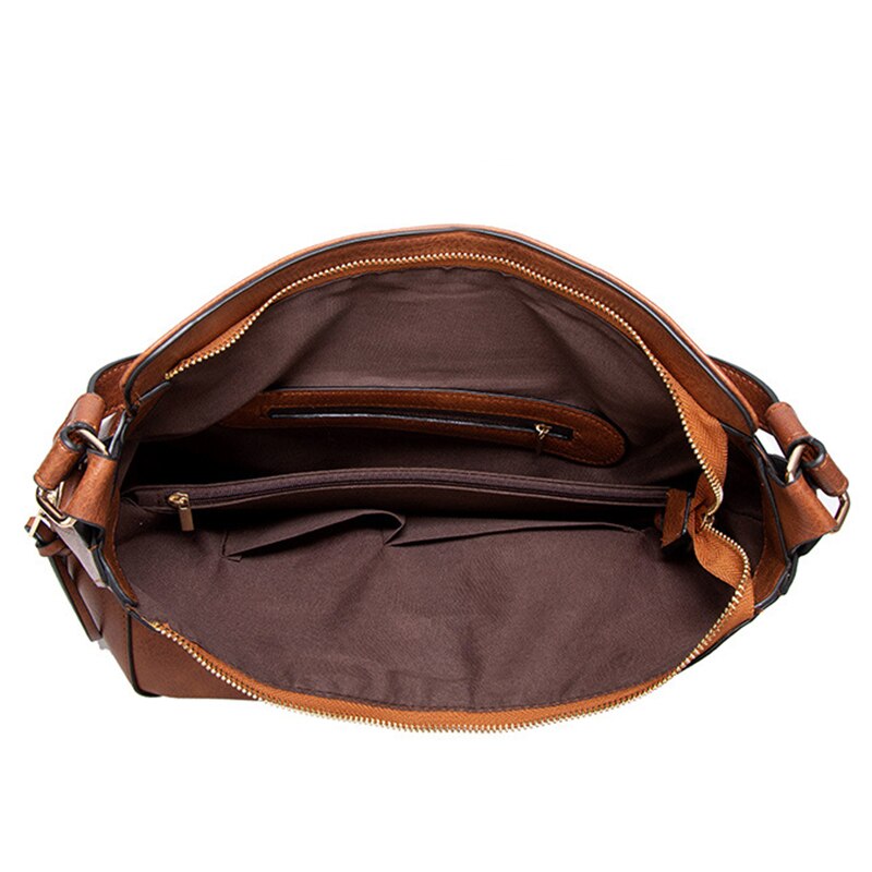 Kris Anna Hobo Sac À Main Porté Épaule Pour Femme Brown[u22176