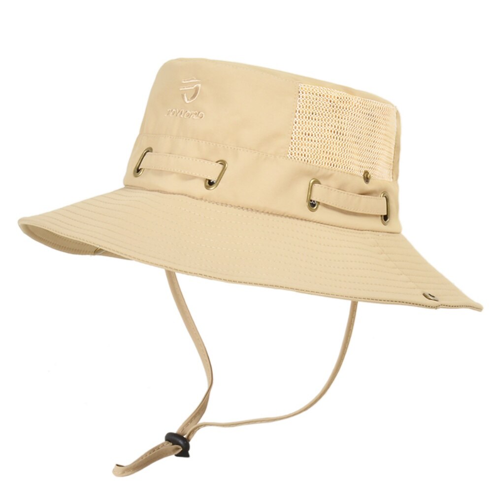 Outdoor Brede Rand Boonie Hoed Waterdichte Upf 50 + Zon Bescherming Mesh Safari Mode Zonnehoed Reizen Vissen Hoed