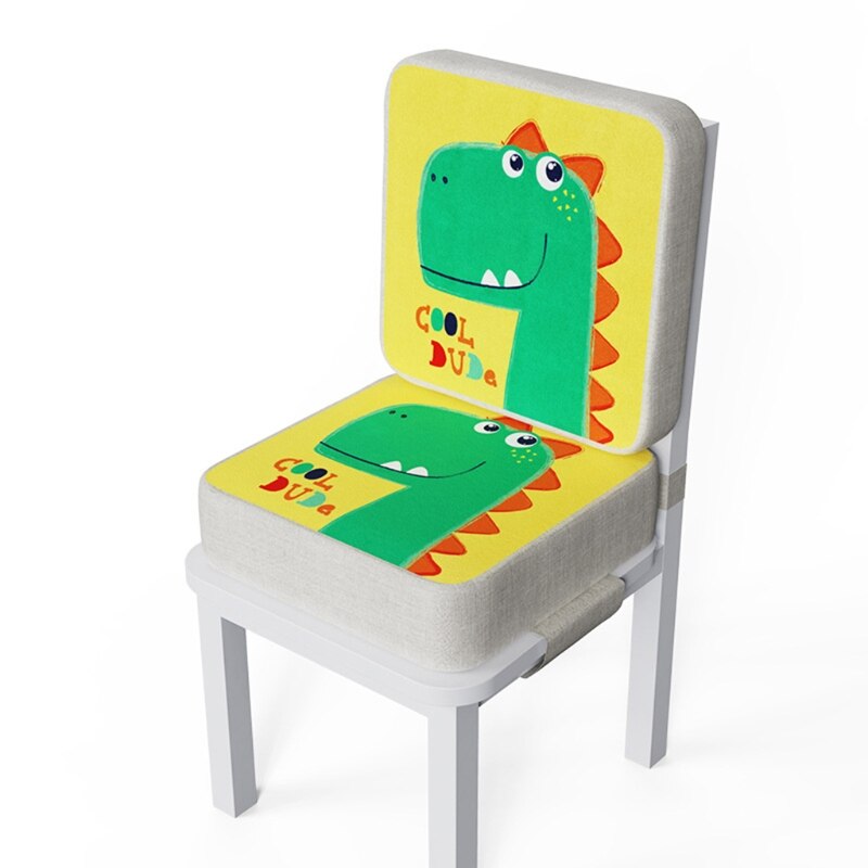 Portable 39x39x10cm Child Toddler Cartoon Animal High Chair Seat Booster Baby Infant Increasing Cushion Thick Pad J60B