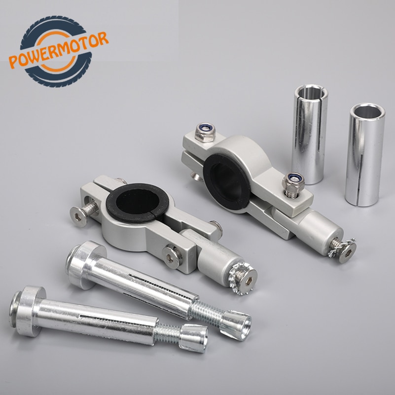 Motorcoss deler motorsykkel skitt sykkel atv quad 1-1/8 28mm styre håndbeskyttelser klemmer monteringssett 22mm håndvern festedeler