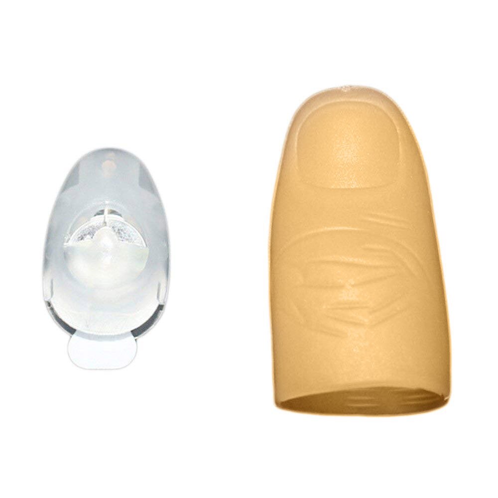 1Pc Vinger Lamp Duimen Light Magic Prop Voor Tonen Verbazingwekkende Kinderen Klassieke Speelgoed Lengte 4.6Cm 4 Kleuren