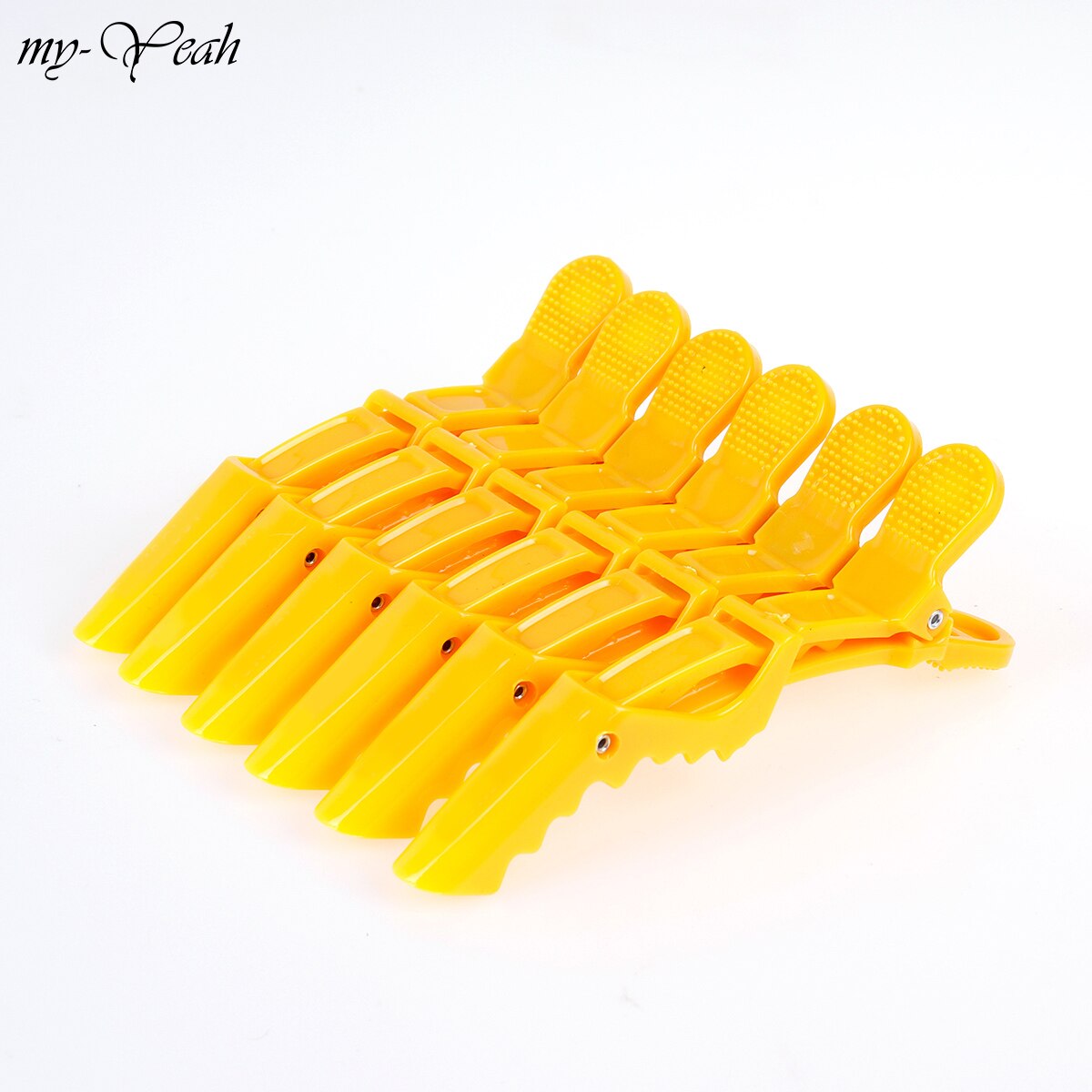 5 Color Hairdressing Clamps Claw Clip Pro Hair Salon Plastic Crocodile Barrette Hold Hair Section Clips Grip Tools DIY Home