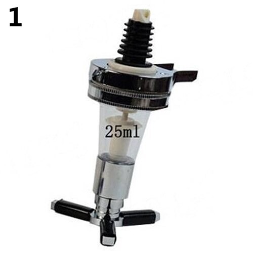 Flaska dispenser whisky väggmonterad vin alkohol sprit cocktail öl shot dispenser flaska 25/30/45ml vinavdelare: 25 ml