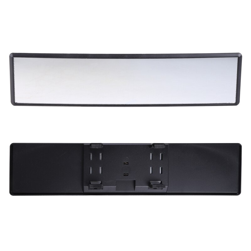 Car Universal Curve Convex Rearview Mirror Wide Angle Clear Surface Rear View Mirror Interior Clip On Mirror for Cars Trucks
