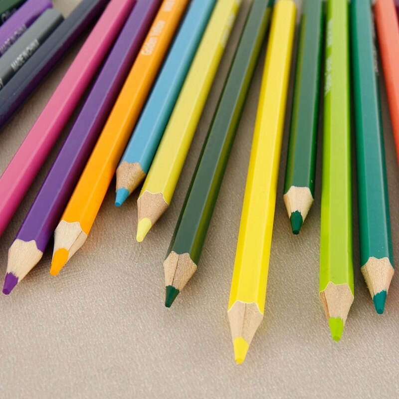 36/48/50/72 farben Wasser Löslich Farbe Blei Pinsel Bleistift Hand-gemalt Bausatz C90C