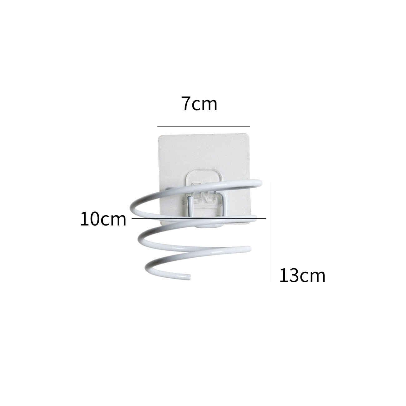 Żelazny uchwyt ścienny uchwyt robić suszarki robić włosów półka łazienkowa stojak na suszarkę robić włosów koszyk prysznicowy Organizer łazienkowy akcesoria