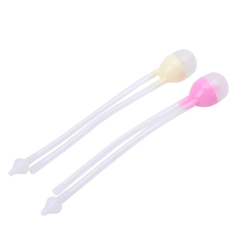 Baby Nose Cleaner Snot Nasal Suction Device Newborn Safe Nursing Care Newborn Nasal Aspirator: Random color