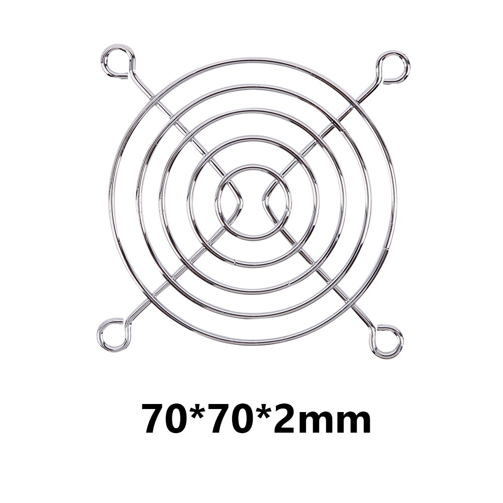 5pcs Computer PC Case Cooling Fan Grills Computer Cooler Fan Finger Guard Protection Cover Avoid Electrical Wires Contact: 70mm