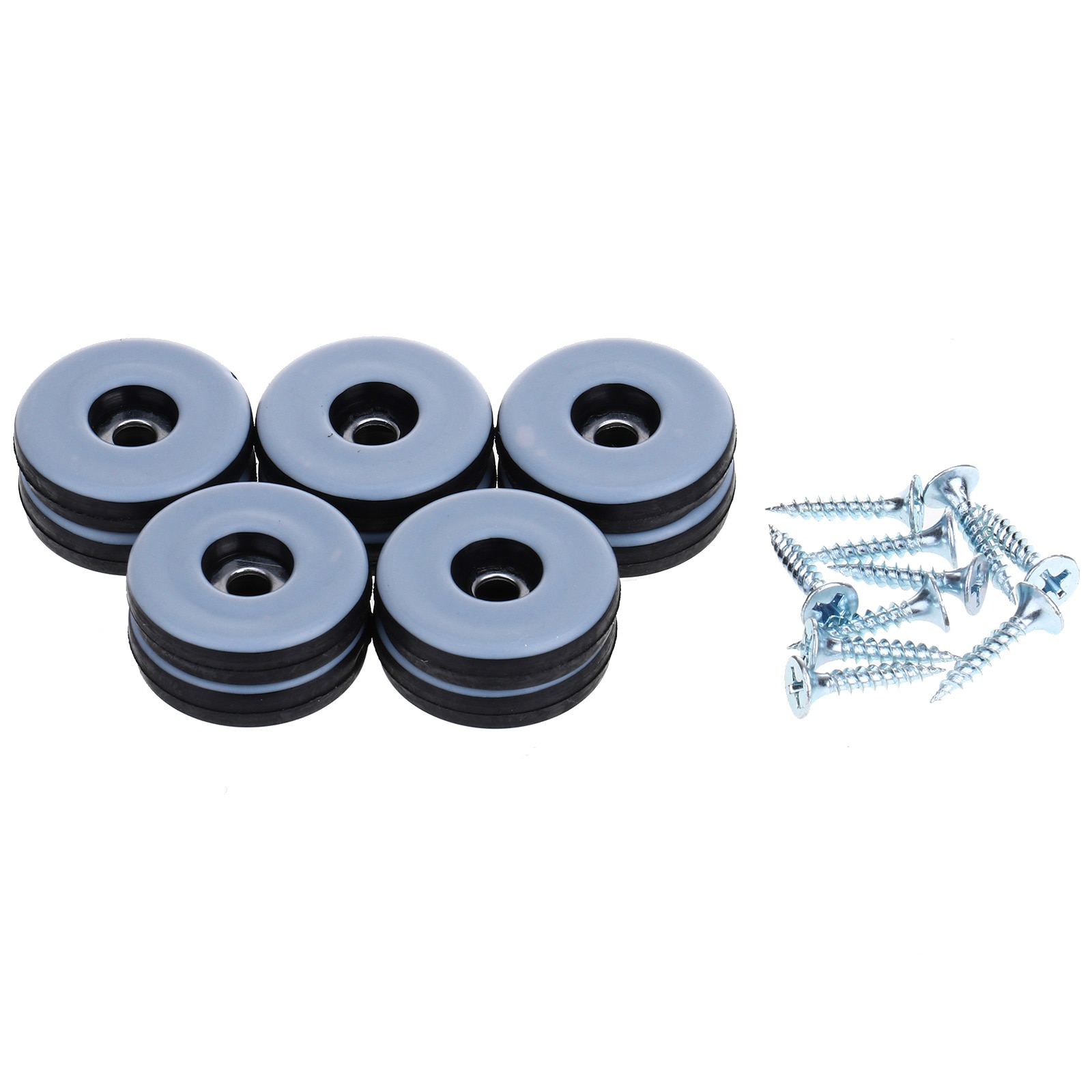 Cuscinetti antiscivolo per mobili con viti gambe per sedie da tavolo cappucci protettivi piedini in resina antiscivolo tappetini per divani