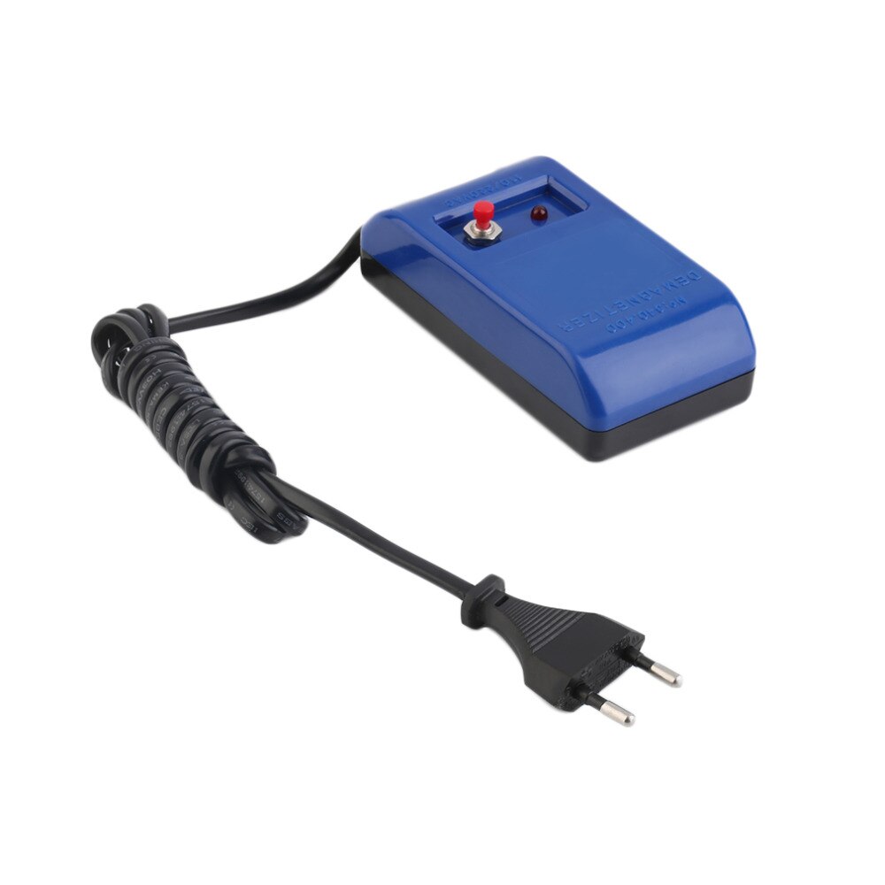Eu-kontakt typ elektrisk perfekt klocka reparation skruvmejsel pincett avmagnetisera avmagnetiseringsverktyg