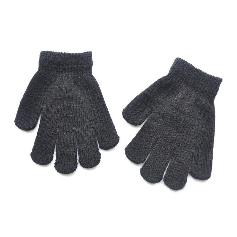 Kinderen Winter Warme Handschoenen Acryl Vinger Kinderen Warme Handschoenen Voor 7-11 Jaar Oud Kind: 02