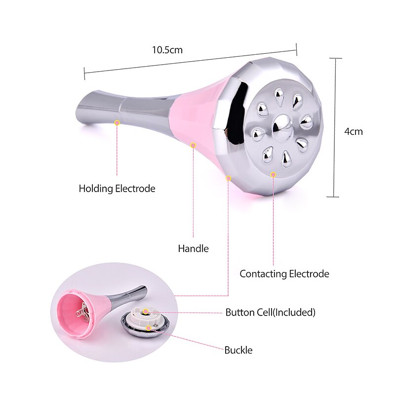 Microcurrent Gezicht Roller Gezicht Stimulator Huidverstrakking Gezicht Lifting Gezicht Essentie Huidverjonging Rimpel Verwijderen Machine