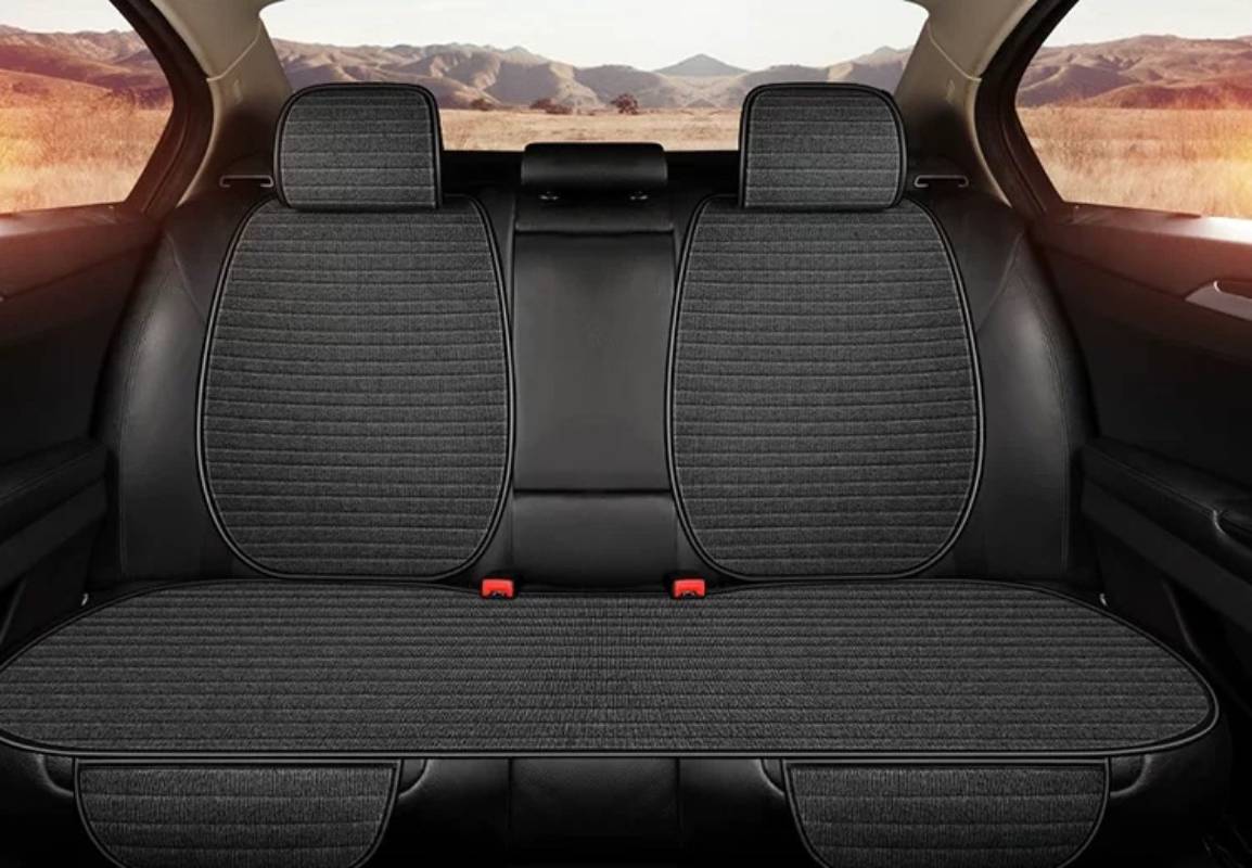 Autostoelbekleding Sets voor Mazda CX-5 (2018-2022), Volledige Set Waterdichte Stoelhoezen, Set Leren Autostoel Kussenbeschermers, Ademende Accessoires,Brown