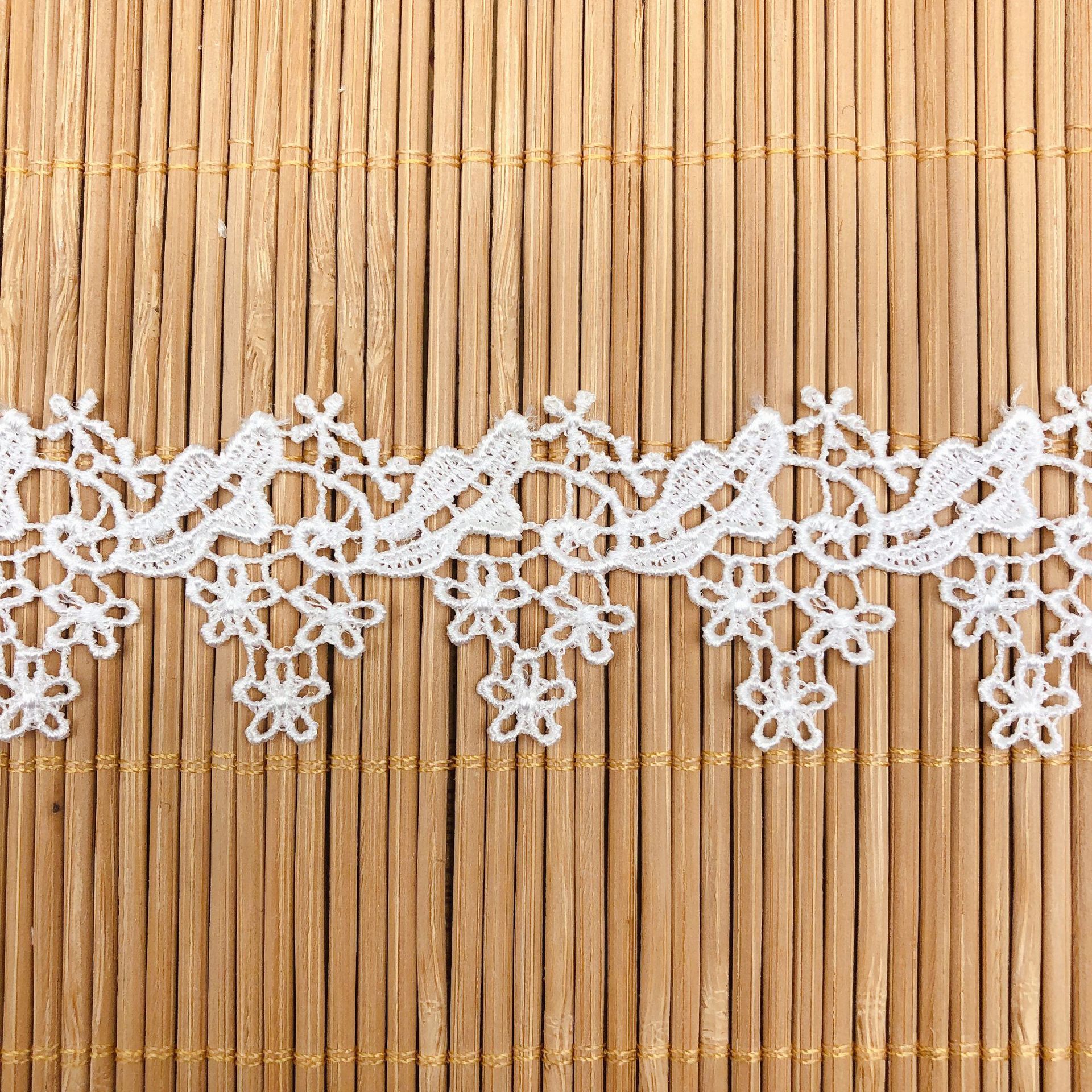 1Yard Kant Roosjes Diy Kleding Accessoires 3.4Cm Kinderen Ondergoed Accessoires Decoratieve Stof Materialen Kant Lint