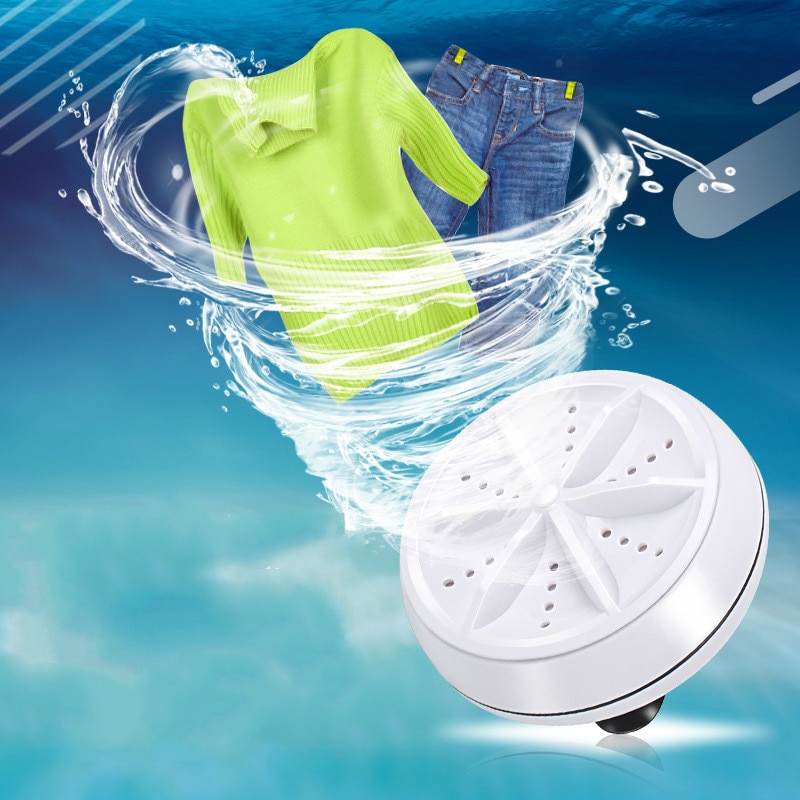 Ultraschall-Turbine wäsche Mini geschäftsreise tragbare waschmaschine schütteln haushaltsgeräte reiniger ultraschall-waschmaschine