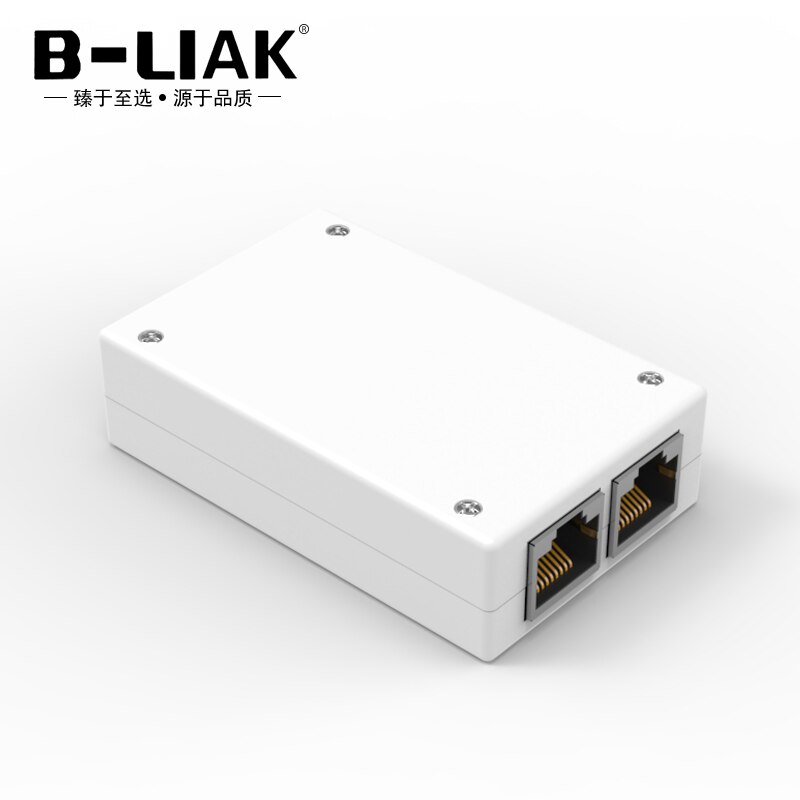 B-LIAK Mini 2 Port RJ45 RJ-45 Network Switch Ethernet Network Box Switcher Dual 2 Way Port Manual Sharing Switch Adapter HUB