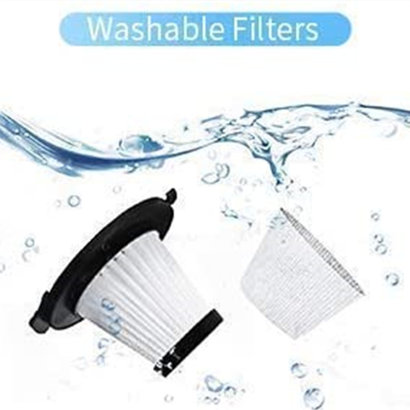 Portable Handheld Car Vacuum Cleaner Wet and Dry High Suction Wireless Mini Rechargeable Vacuum Cleaner for Car Interior Cleaner