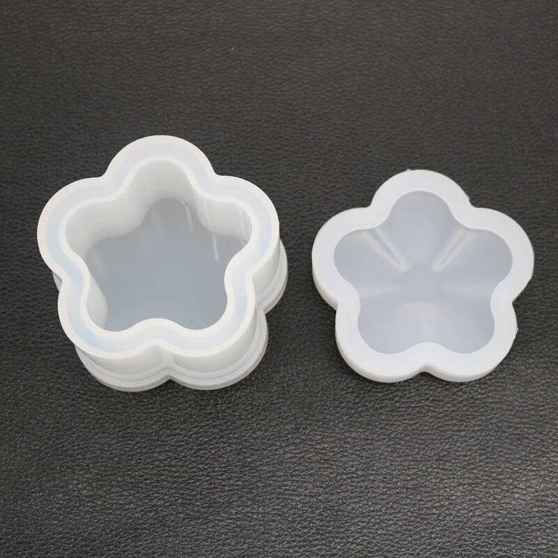 Goth cristal caixão caixa de armazenamento silicone molde resina para o dia das bruxas recipiente gótico molde suprimentos da arte diy resina que faz: Flower