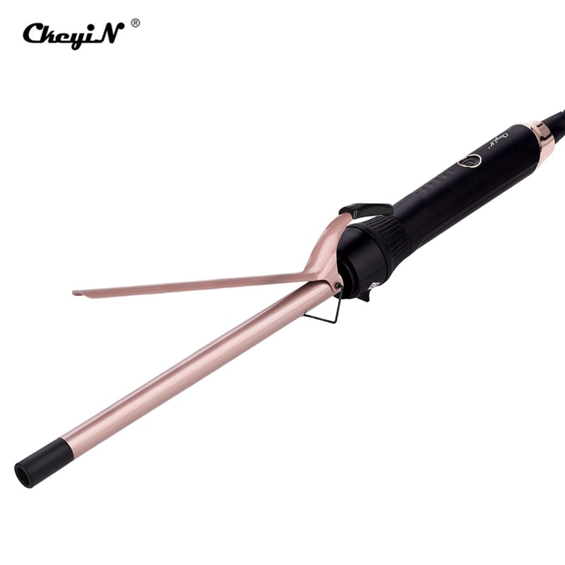 9mm 28mm keramiske krøllejern elektronisk krøllestav rulle 5 niveauer temperaturjusterbart waver hårstylingværktøj