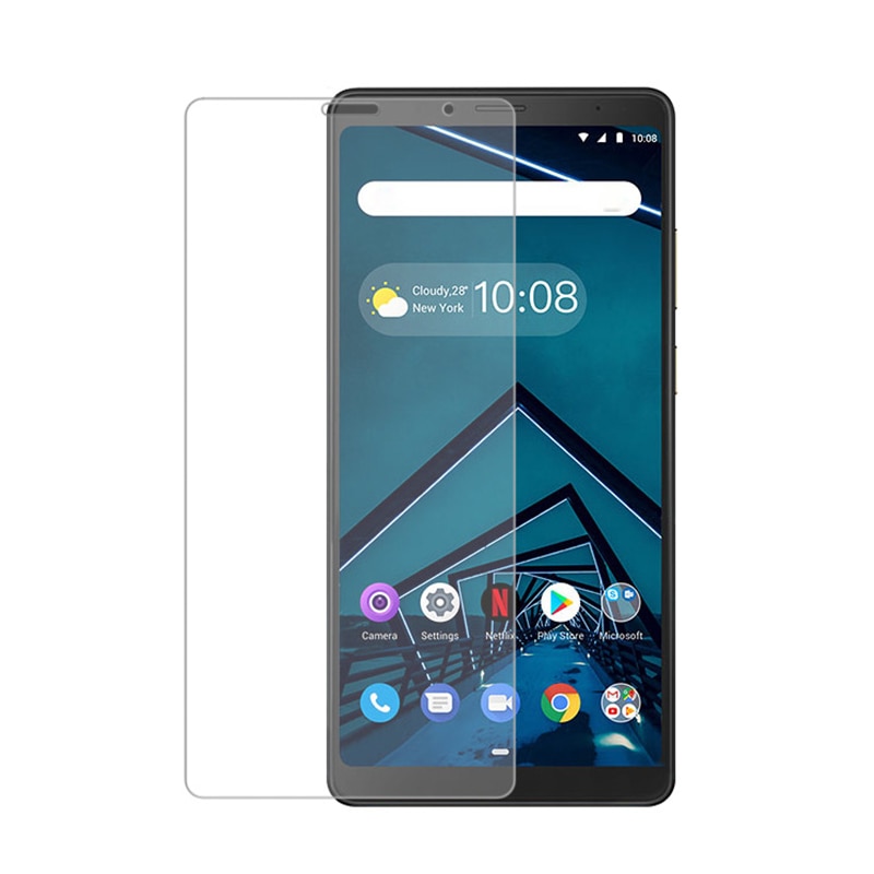 Voor Lenovo Tab V7 Gehard Glas Screen Protector PB-6505NC Film