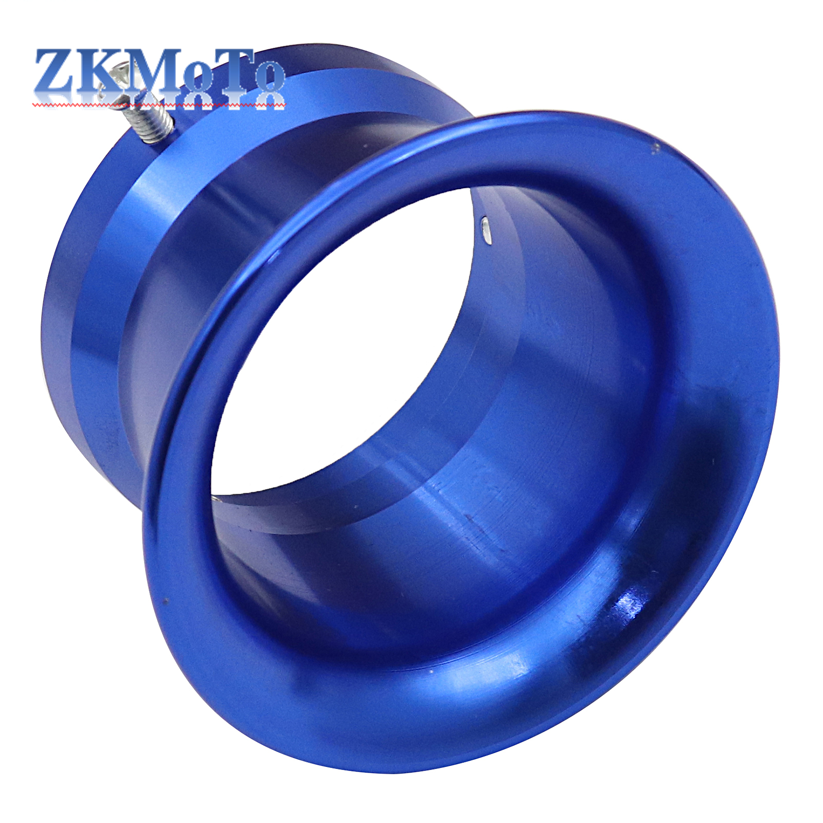 50Mm Motorfiets Luchtfilter Windhoorn Beker Trompet Voor Keihin Pwk Oko Mikuni 21Mm 24 26Mm 28Mm 30Mm Pe28 30 Carburateur Enz: Blauw