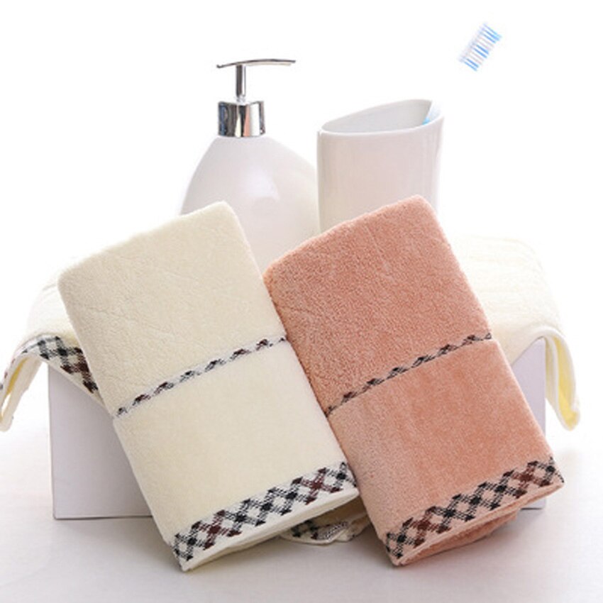 Soft Spa Bad Hand Katoenen Handdoek Thuis Strand Voor Kinderen Volwassenen Seaside Gezicht Twill Jacquard Streep Dikke Handdoek Set Niet vervagen handtuch