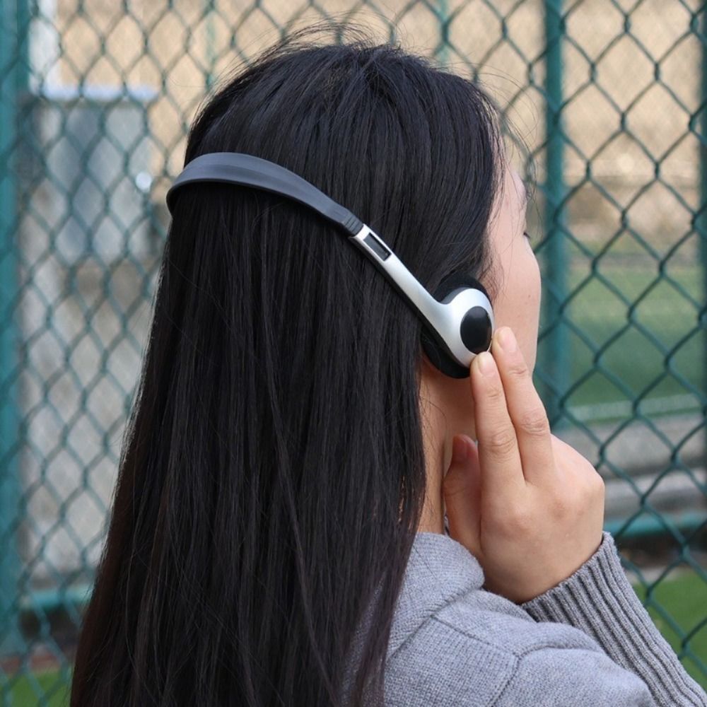 Cuffie cablate retrò Connessione cablata MP3 Musica sopra l'orecchio Auricolari Walkman Auricolari Tendenze Hip Hop Cuffie sportive per personalità