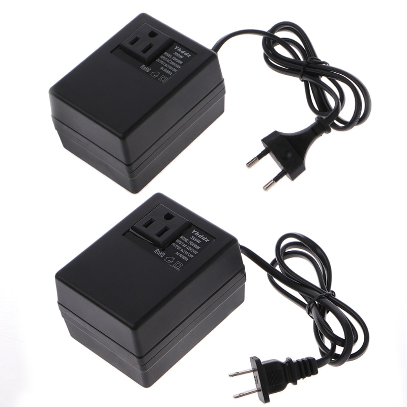 300W 220/240V Zu 110/120V AC Schritt Unten Reise Spannung Transformator Konverter