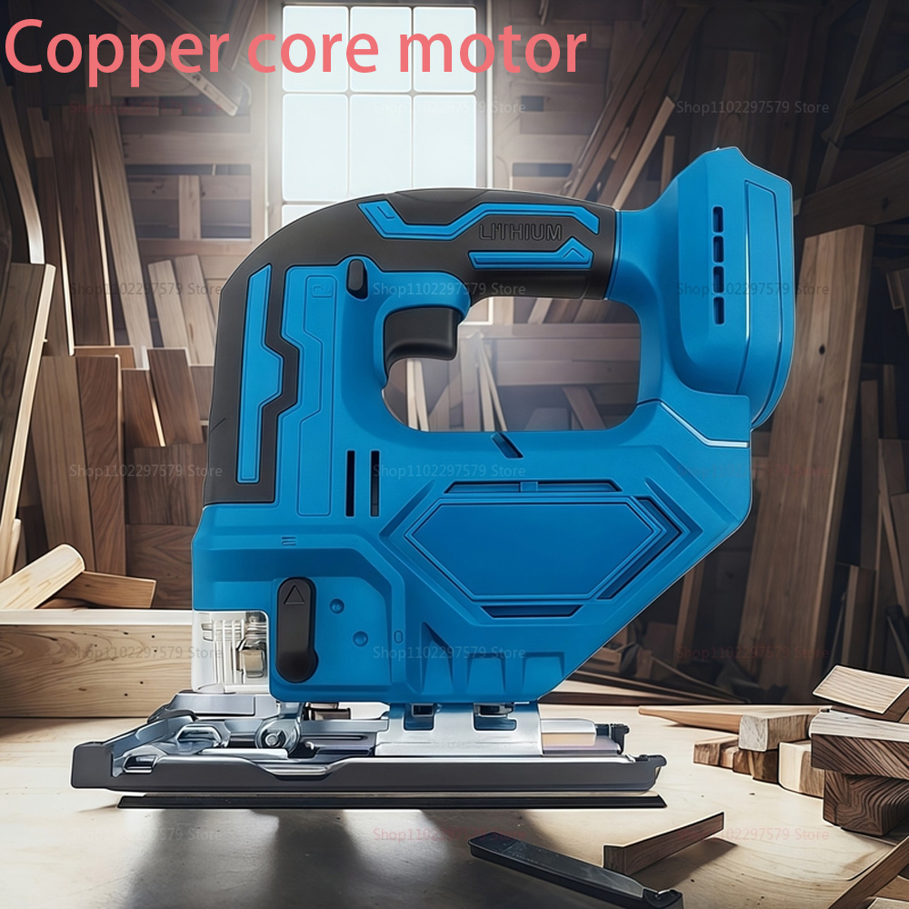 Electric arc-shaped brush saw, wireless, portable, multi-functional, lithium battery for electric woodworking tools