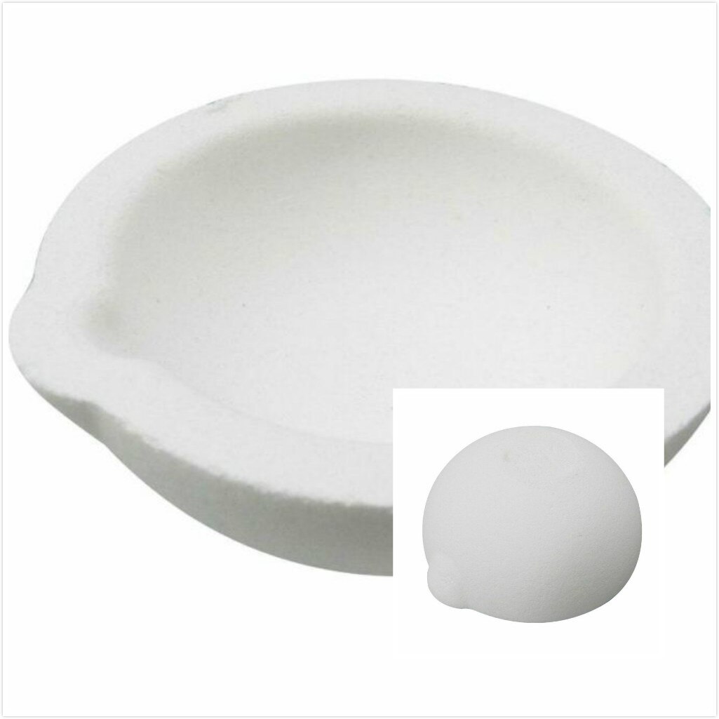 Sieraden Quartz Melt Gerechten Pot Smeltkroes Casting Keramische Kroes Voor Sliver Goud Platina Raffinage, 100G