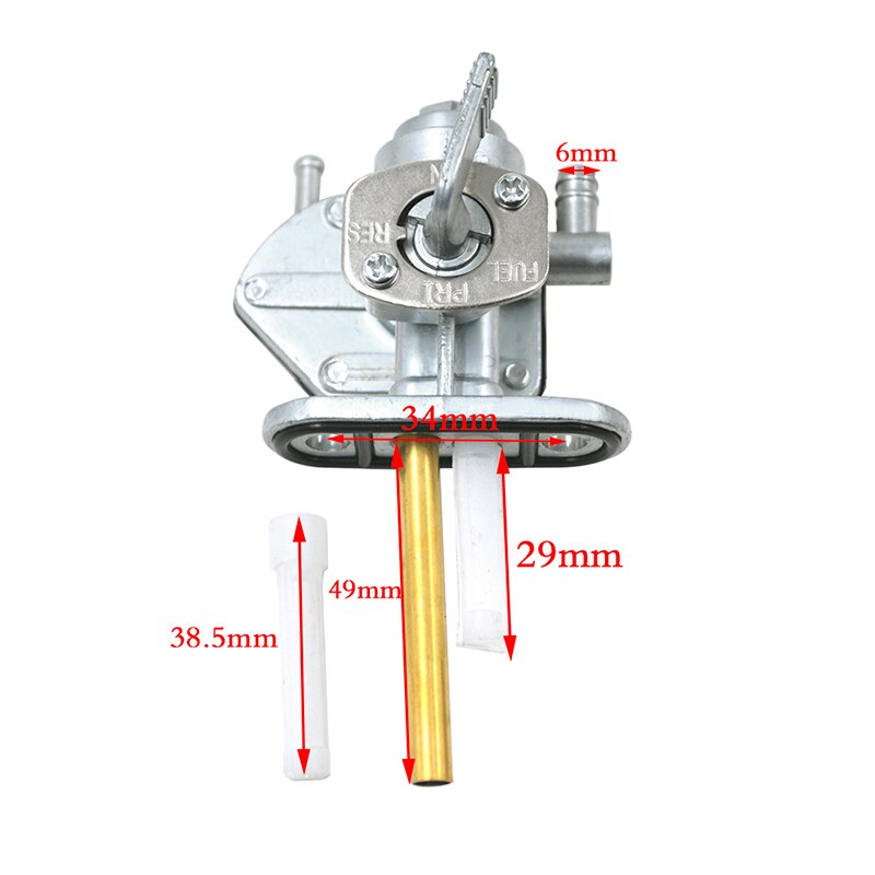 Benzinekraan Brandstof Schakelaar Klep Voor Yamaha FJ600 Midnight Maxim Virago 550 700 750 XJ550 650 XH650L XJ650L XJ650R XJ750R XV700 XV750