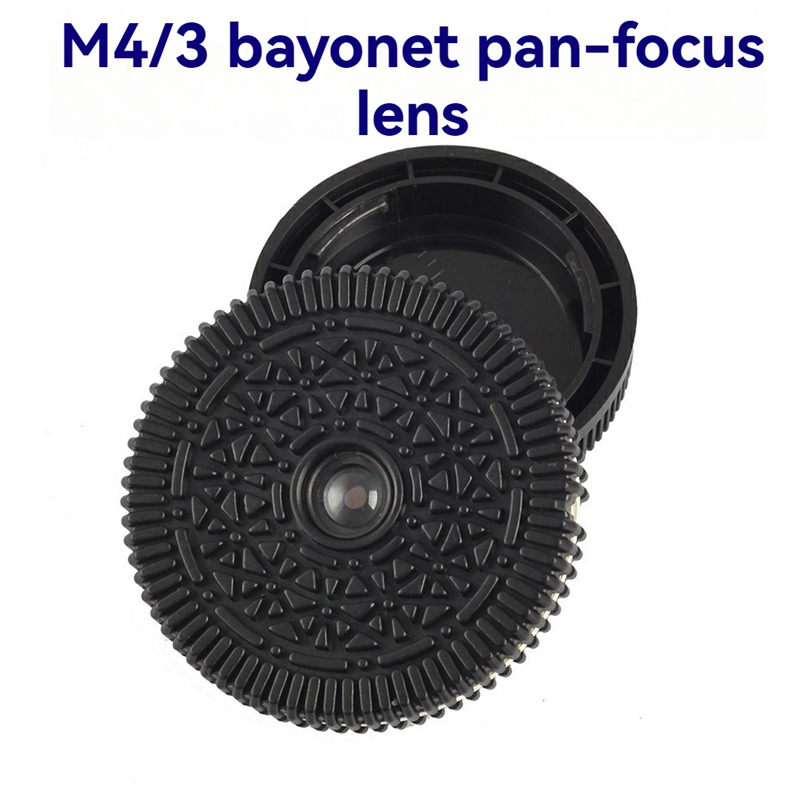 Objectif crêpe à mise au point libre F10 32mm, pour Sony E Mount/pour Nikon Z-Mount/pour appareils photo sans miroir Fuji x-mount/EF-M/M43: Foncé Gris