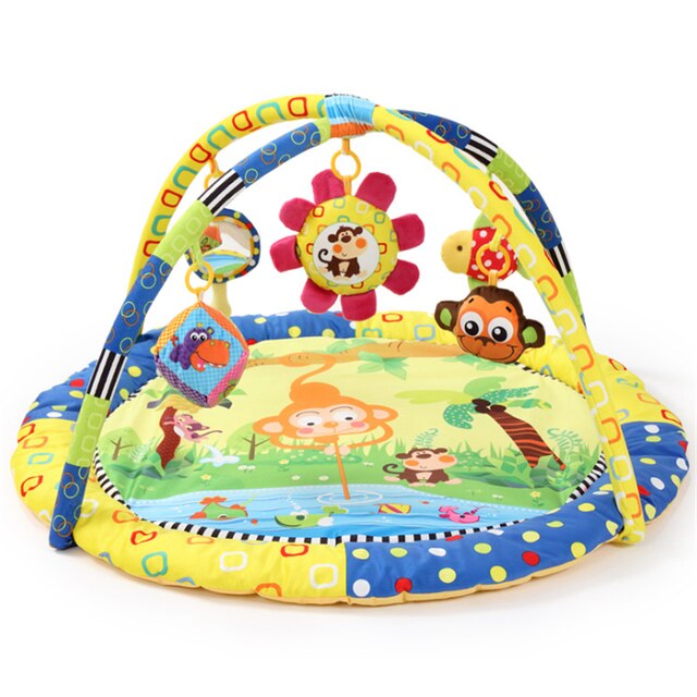 Baby Activiteit Gym Play Gym Activiteit Hek Speelgoed Baby Rammelaar Dikker Activiteit Wakker Mateducation Kruipen Spel Deken: 1