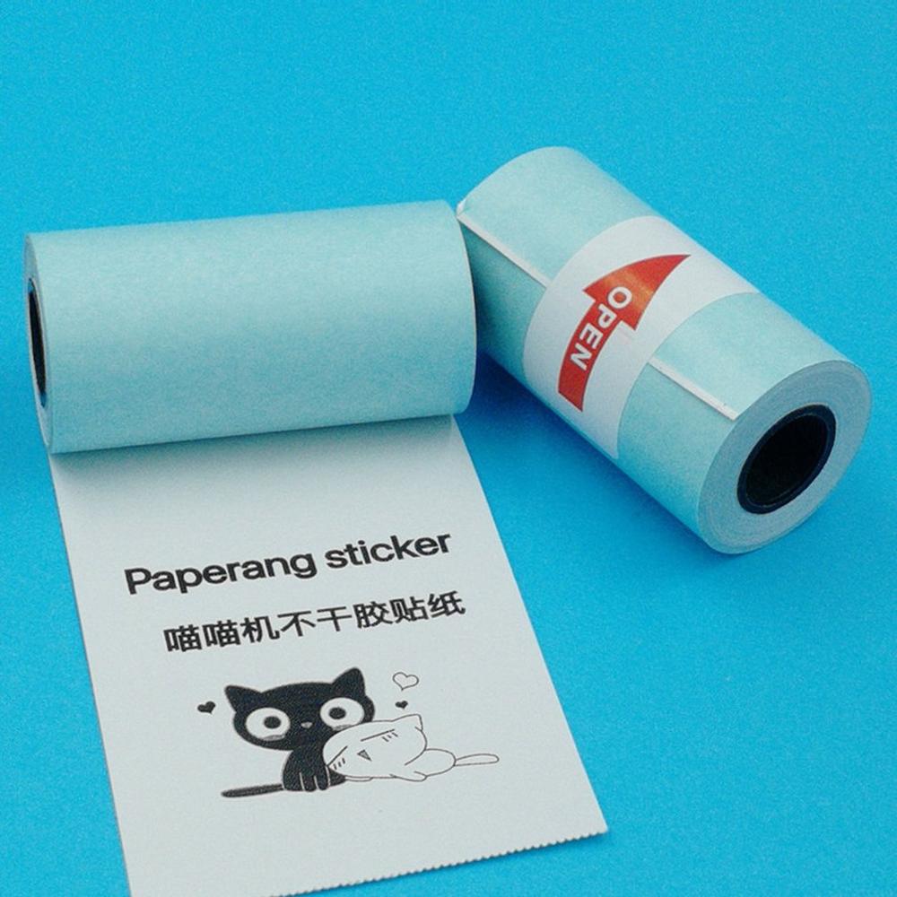 3 rollen/einstellen dauerhaft Druck für Paperang Aufkleber Papier Foto Papier für Mini Tasche Foto Drucker Rechnung Erhalt Papiere