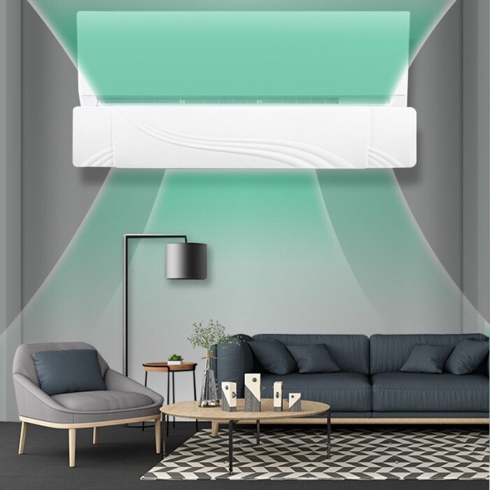 Klimatyzacja uniwersalny deflektor wiatrowy pokrywa anty bezpośredni dmuchanie szyby zimne powietrze klimatyzator deflektor wiatrowy przegroda