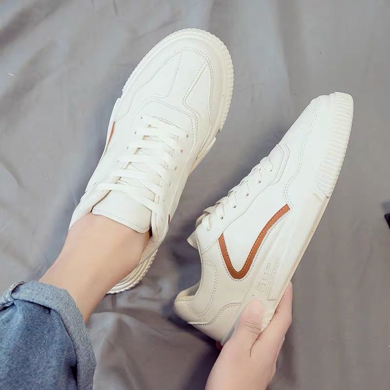 Vulkaniserade sneakers pojkar läder vita skor män skolsportskor klassiska promenadskor man casual tennis
