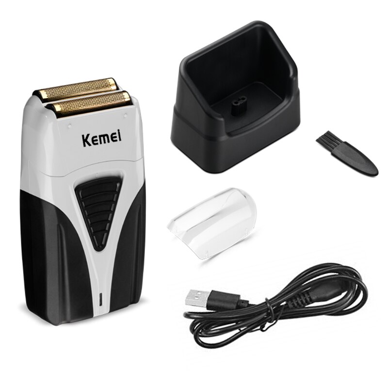 barber shop rechargeable powerful electric shaver for men beard foil shaving machine stubble electric razor fade finishing tool
