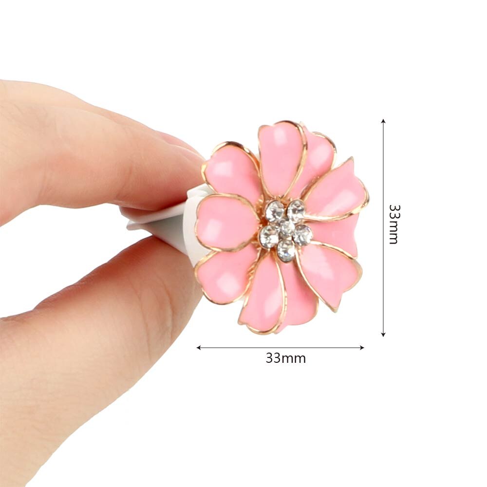 1 stk bil blomst luftfrisker fast duft auto dekorasjon interiør tilbehør auto uttak duftende parfyme klipp bil-styling