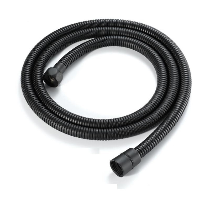 KKTNSG Matt Black 1.5m 2m Shower Hose Soft Shower Pipe Common Flexible Bathroom Water Pipe Stainless steel
