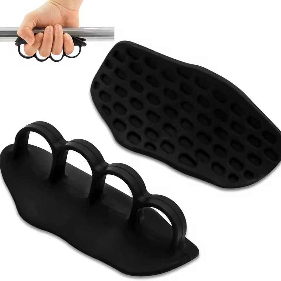Workout Gym Handschuhe Silikon Palm Grips Pull Up Grips für Männer Frauen Palm Grip Gerät für Gymnastik Gewichtheben Übung: Licht Gelb