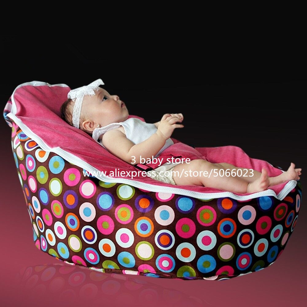 4 colors Gaga Baby Bean bags Bubbles with orange / blue / pink