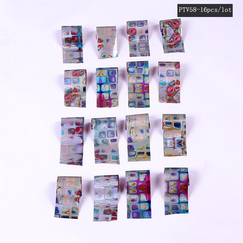 1set Starry Sky Nail Foils Nail Art Transfer Sticker Decal Stylish DIY Nail Tips Decoration: PTV58