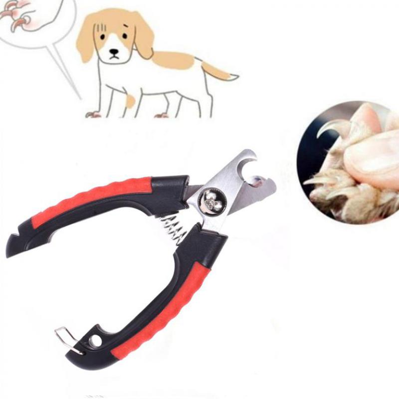 Hond Nagelknipper Grooming Schaar Professionele Rvs Nail Clipper Animal Nail Schaar Nail Cutters Met Slot