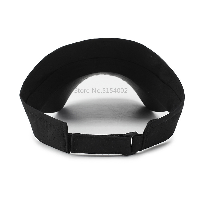 Men Women Air Top Hats Adjustable Visor Headless Outdoor Sports Tennis Golf Running Top Empty Sun Cap Summer Breathable Hats