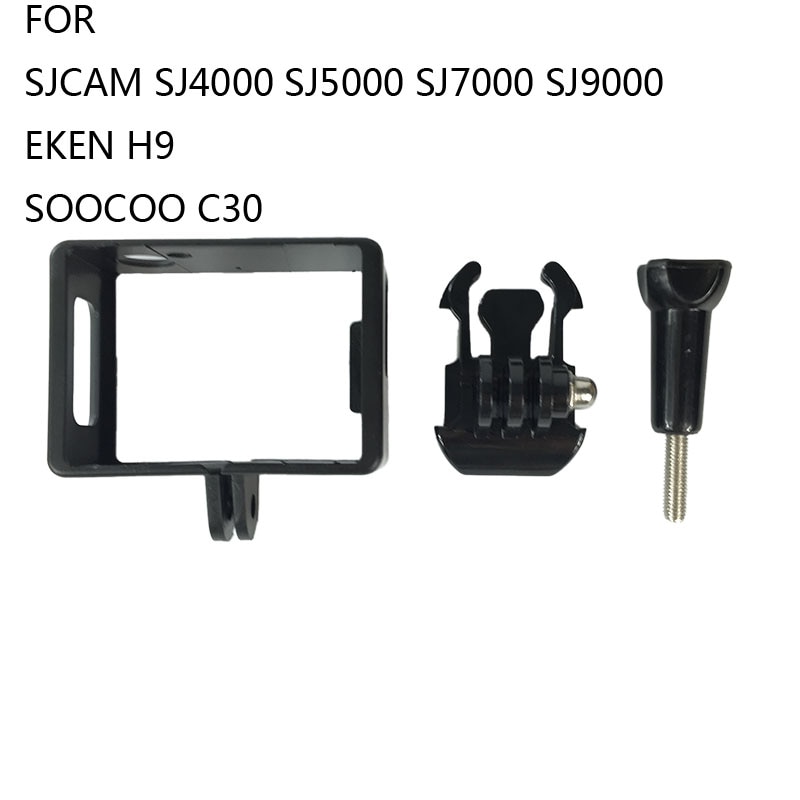 Beschermende Frame Case Cover Mount voor SJCAM SJ4000 SJ5000 SJ7000 SJ9000 EKEN H9 SOOCOO C30 Sport Actie Camera Accessoires